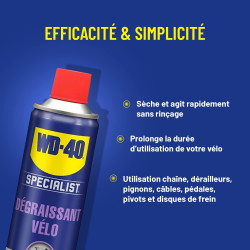 WD-40 Specialist Dégraissant Vélo 500 ml | SH Race
